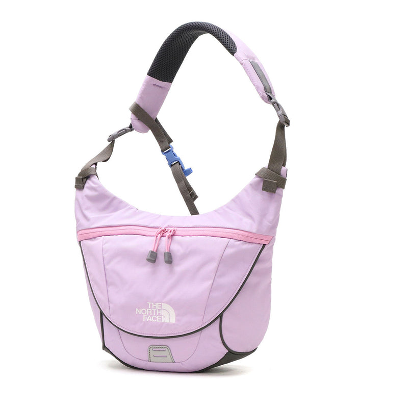 [真正的日本產品] North Face肩帶小型輕巧的品牌兒童North Face Bag男孩女孩可愛的越野孩子三件式袋A5 5L Ippy Sling NMJ72551