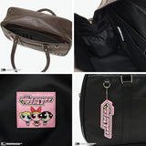 パワーパフ ガールズ スクールバッグ 高校生 合皮 サブバック THE POWERPUFF GIRLS 中学生 A4 スクバ スクール バッグ 女子 女子高生 かわいい 可愛い 通学 肩掛け 通学ボストン パワーパフガールズ TPGSR-01