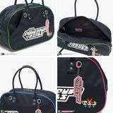 パワーパフ ガールズ スクールバッグ 高校生 サブバック THE POWERPUFF GIRLS 中学生 A4 スクバ スクール バッグ 女子 女子高生 かわいい 可愛い 通学 スポーティ 通学ボストン パワーパフガールズ TPGSR-02