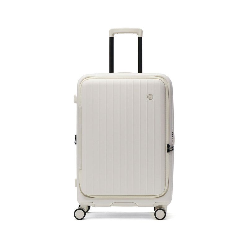 [1 year warranty] Tieral suitcase M size front open brand TIERRAL lightweight large capacity stopper extended expandable 70L 80L 6 nights 7 nights 8 nights travel domestic overseas ultra-lightweight TOMARU 2.0 TTMR2-002