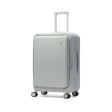 [1 year warranty] Tieral suitcase M size front open brand TIERRAL lightweight large capacity stopper extended expandable 70L 80L 6 nights 7 nights 8 nights travel domestic overseas ultra-lightweight TOMARU 2.0 TTMR2-002