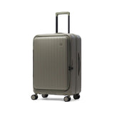 [1 year warranty] Tieral suitcase M size front open brand TIERRAL lightweight large capacity stopper extended expandable 70L 80L 6 nights 7 nights 8 nights travel domestic overseas ultra-lightweight TOMARU 2.0 TTMR2-002