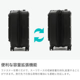 【正規品1年保証】 ティエラル スーツケース 機内持ち込み フロントオープン Sサイズ TIERRAL キャリーケース S 35L 41L 3泊 4泊 5泊 軽量 キャスター取り外し 超軽量 双輪 拡張 PC TSA TORERU 2.0 TTRR2-001