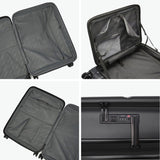 【正規品1年保証】 ティエラル スーツケース Mサイズ TIERRAL キャリーケース フロントオープン 拡張 軽量 M キャスター 車輪 取り外し可能 ストッパー TSロック 81L 89L 8泊 9泊 TORERU 3.0 TTRR3-002