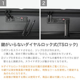 【正規品1年保証】 ティエラル スーツケース Lサイズ TIERRAL キャリーケース フロントオープン 拡張 軽量 L キャスター 車輪 取り外し可能 ストッパー TSロック 101L 109L 10泊 11泊 TORERU 3.0 TTRR3-003