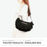 シアタープロダクツ ショルダーバッグ レディース 斜めがけバッグ ブランド THEATRE PRODUCTS バッグ ショルダー 斜めがけ 小さい 大人 軽量 フリル フリルバッグ ふわふわ PUFFER FRILL ROUND SHOULDER BAG CL250343