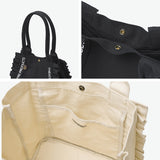 シアタープロダクツ トートバッグ レディース THEATRE PRODUCTS バッグ キャンバス 軽量 小さめ 通勤 ブランド B5 かわいい フリル デイリー お出かけ 帆布 コットン COTTON FRILL TOTE BAG-L CL250717