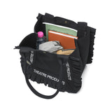 シアタープロダクツ トートバッグ レディース THEATRE PRODUCTS バッグ キャンバス 軽量 小さめ 通勤 ブランド B5 かわいい フリル デイリー お出かけ 帆布 コットン COTTON FRILL TOTE BAG-L CL250717