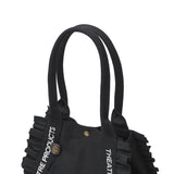 シアタープロダクツ トートバッグ レディース THEATRE PRODUCTS バッグ キャンバス 軽量 小さめ 通勤 ブランド B5 かわいい フリル デイリー お出かけ 帆布 コットン COTTON FRILL TOTE BAG-L CL250717