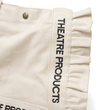 シアタープロダクツ トートバッグ レディース THEATRE PRODUCTS バッグ キャンバス 軽量 小さめ 通勤 ブランド B5 かわいい フリル デイリー お出かけ 帆布 コットン COTTON FRILL TOTE BAG-L CL250717