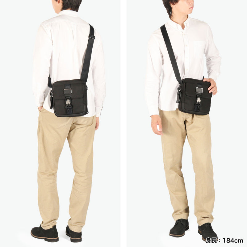 【正規品5年保証】 トゥミ ショルダーバッグ メンズ TUMI 斜めがけ 小さめ ブランド ナイロン かっこいい ミニショルダー バッグ タテ型 A5 Alpha Bravo 「ジュニア」クロスボディ 0232709
