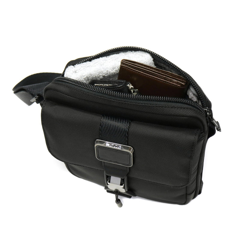 【正規品5年保証】 トゥミ ショルダーバッグ メンズ TUMI 斜めがけ 小さめ ブランド ナイロン かっこいい ミニショルダー バッグ タテ型 A5 Alpha Bravo 「ジュニア」クロスボディ 0232709