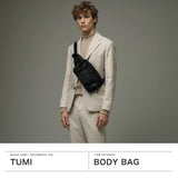【正規品5年保証】 トゥミ ボディバッグ メンズ ワンショルダー TUMI ブランド 斜めがけ ショルダー スリングバッグ オシャレ シンプル カジュアル 縦型 タテ A5 Alpha Bravo 「プラトーン」スリング 0232799