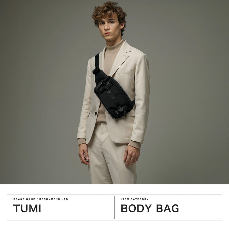 【正規品5年保証】 トゥミ ボディバッグ メンズ ワンショルダー TUMI ブランド 斜めがけ ショルダー スリングバッグ オシャレ シンプル カジュアル 縦型 タテ A5 Alpha Bravo 「プラトーン」スリング 0232799