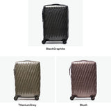 【正規品5年保証】 トゥミ スーツケース 機内持ち込み Sサイズ ブランド TUMI 軽量 旅行 出張 小型 コンパクト ファスナー TSAロック 3泊 4泊 34L 19 DEGREE LITE インターナショナル・キャリーオン 037401