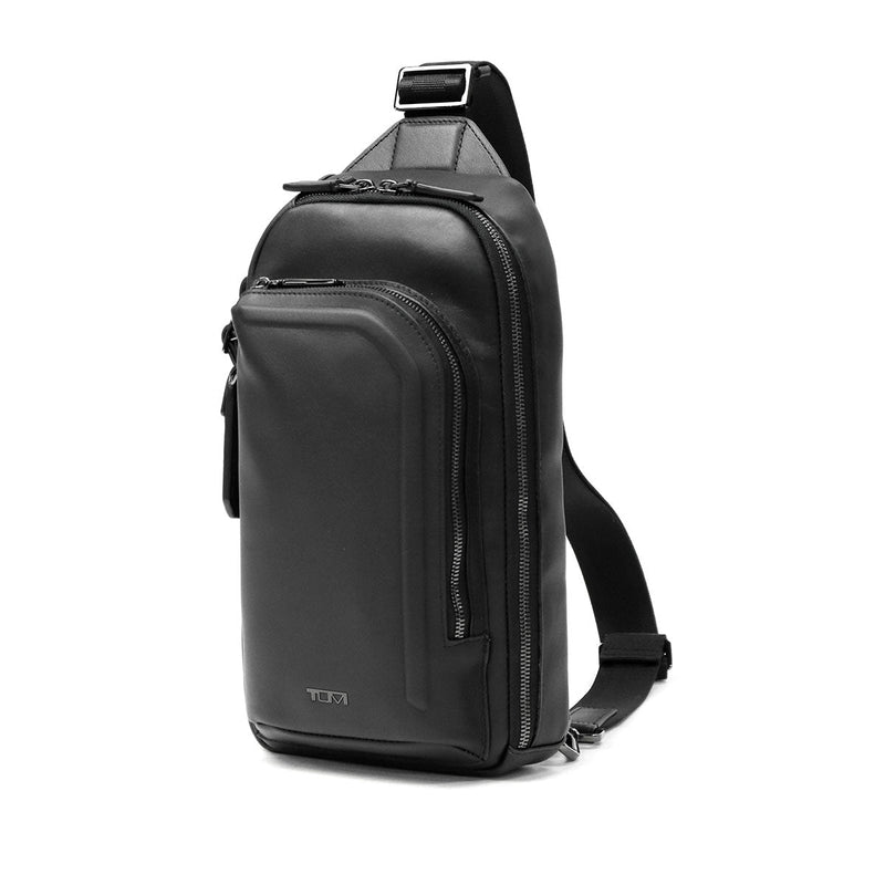 [Genuine 5-year warranty] TUMI Body Bag for Men and Women TUMI Large, Beautiful, Genuine Leather, Brand, Cool Leather, 50s, 40s, A5 One-shoulder Sling Bag, Harrison "Gregory" Sling 06302035