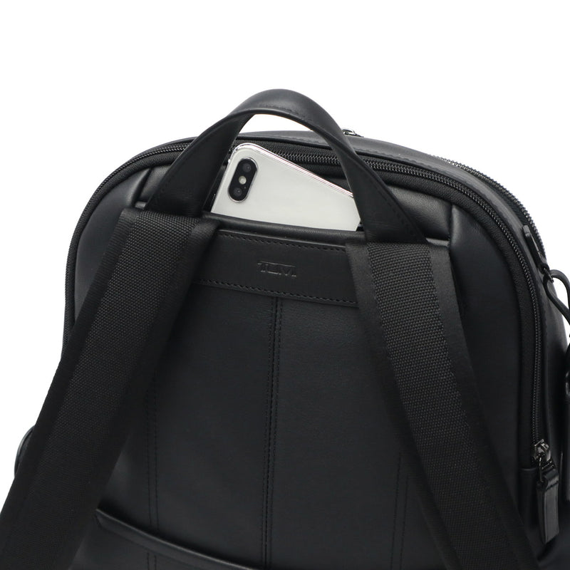 【正規品5年保証】 トゥミ リュック メンズ レディース 大容量 ブランド TUMI ビジネス カジュアル おしゃれ 通勤 レザー 牛革 本革 革 自立 A4 PC 15inch Harrison 「ハデン」バックパック 06302057