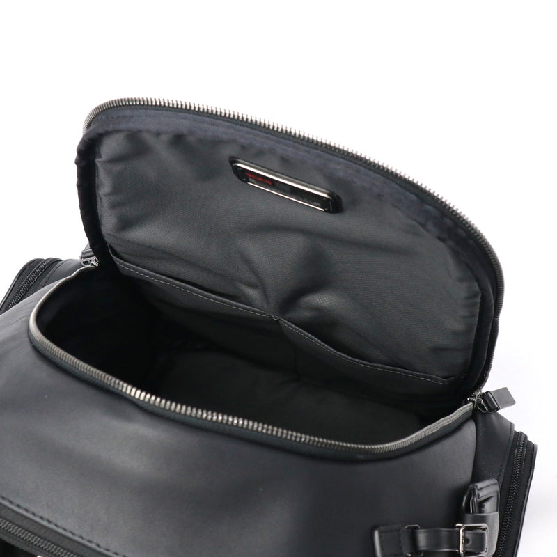 【正規品5年保証】 トゥミ リュック メンズ レディース 大容量 ブランド TUMI ビジネス カジュアル おしゃれ 通勤 レザー 牛革 本革 革 自立 A4 PC 15inch Harrison 「ハデン」バックパック 06302057