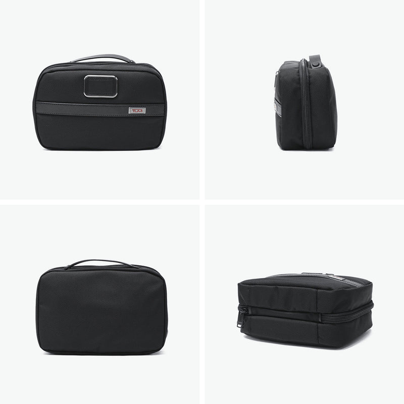【正規品2年保証】 トゥミ ポーチ メンズ ブランド 小物入れ おしゃれ 大きめ TUMI ナイロン マチ付き ビジネス トラベルポーチ インナーバッグ 出張 旅行 ジム 取っ手付き Alpha3 スプリット・トラベル・キット 02203193