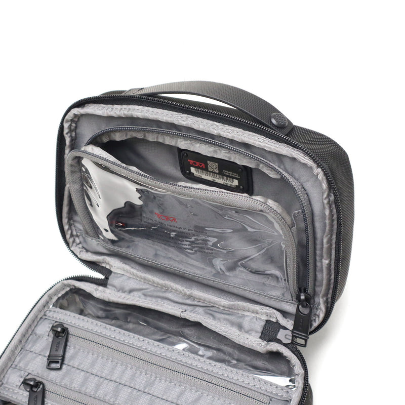 【正規品2年保証】 トゥミ ポーチ メンズ ブランド 小物入れ おしゃれ 大きめ TUMI ナイロン マチ付き ビジネス トラベルポーチ インナーバッグ 出張 旅行 ジム 取っ手付き Alpha3 スプリット・トラベル・キット 02203193