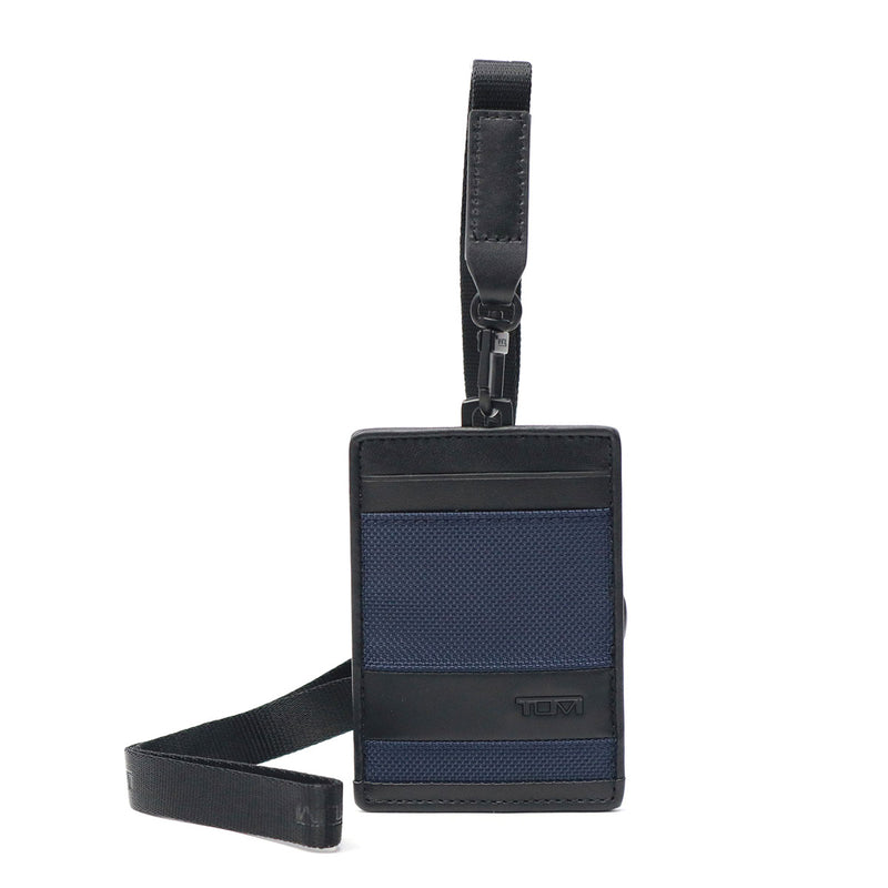 [2-year genuine product warranty] TUMI ID case for men, neck strap, brand TUMI ID card case, ID card holder, case, pass case, ID card, employee ID card, strap, name holder, stylish, vertical, horizontal, ALPHA ID, card, lanyard 01192247