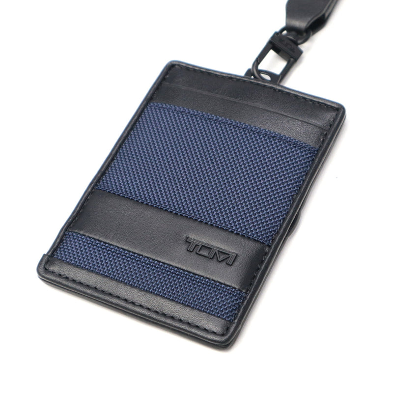 [2-year genuine product warranty] TUMI ID case for men, neck strap, brand TUMI ID card case, ID card holder, case, pass case, ID card, employee ID card, strap, name holder, stylish, vertical, horizontal, ALPHA ID, card, lanyard 01192247