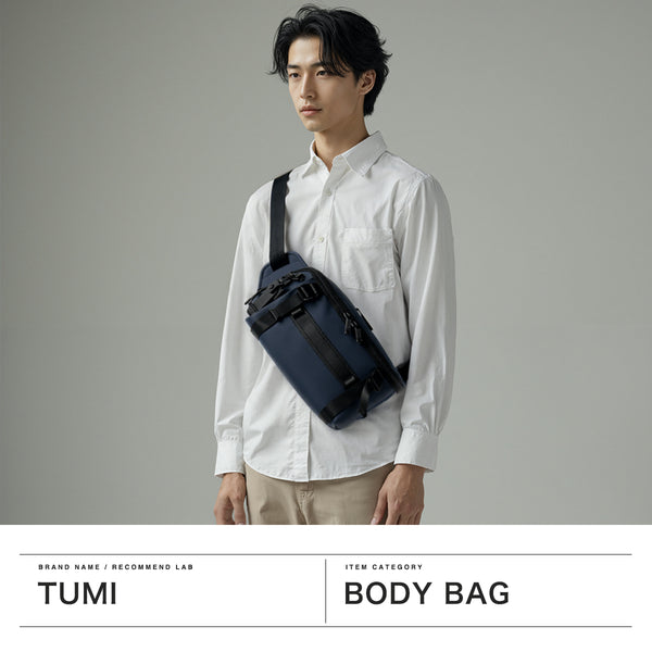 [Genuine 5-year warranty] TUMI Body Bag Men's TUMI Bag Brand Cool One Shoulder Shoulder Crossbody Large Luxury Adult Elegant Stylish A5 ALPHA BRAVO "Platone" Sling 0232799