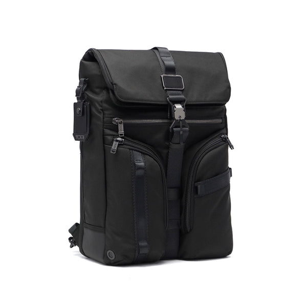 【正規品5年保証】 トゥミ リュック メンズ レディース 大容量 リュックサック 黒 TUMI バックパック おしゃれ カジュアル ブランド 通勤 2層 Alpha Bravo 「サーヴェイランス」フラップ・バックパック 0232841