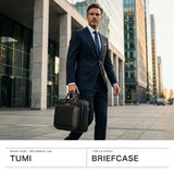 【正規品5年保証】 トゥミ ブリーフケース メンズ A4 B4 大容量 TUMI ビジネスバッグ 2WAY ノートPC 頑丈 手持ち 肩掛け ショルダー ビジネス 仕事 通勤 15inch ARRIVE 「サドラー」ラージ・ブリーフ 25503052