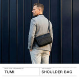 【正規品5年保証】 トゥミ ショルダーバッグ メンズ 斜めがけバッグ TUMI 小さめ ブランド かっこいい 横型 コンパクト クラッチバッグ クラッチ 2WAY Alpha4 コンバーチブル・クラッチ・クロスボディ 2203725