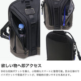 【正規品5年保証】 トゥミ ボディバッグ メンズ TUMI ショルダーバッグ リュック ブランド かっこいい おしゃれ タブレット 11inch ワンショルダー バックパック B5 2WAY Alpha Bravo 「ナイト」スリング 0232743