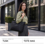 【正規品5年保証】 トゥミ トートバッグ レディース 大きめ 通勤 A4 TUMI 軽量 上品 ビジネス デイリー 旅行 トラベル 耐久性 肩掛け おでかけ キャリーオン 通勤バッグ 無地 ナイロン Voyageur Qトート 0196720