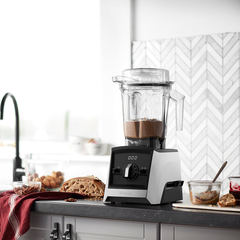 【正規品10年保証】 バイタミックス ミキサー ブレンダー スムージー 氷も砕ける Vitamix 2.0L コンテナ 本体単品  ジューサー 調理家電 キッチン家電 レシピブック付き 大きめ ステンレス ASCENT SERIES A2500i