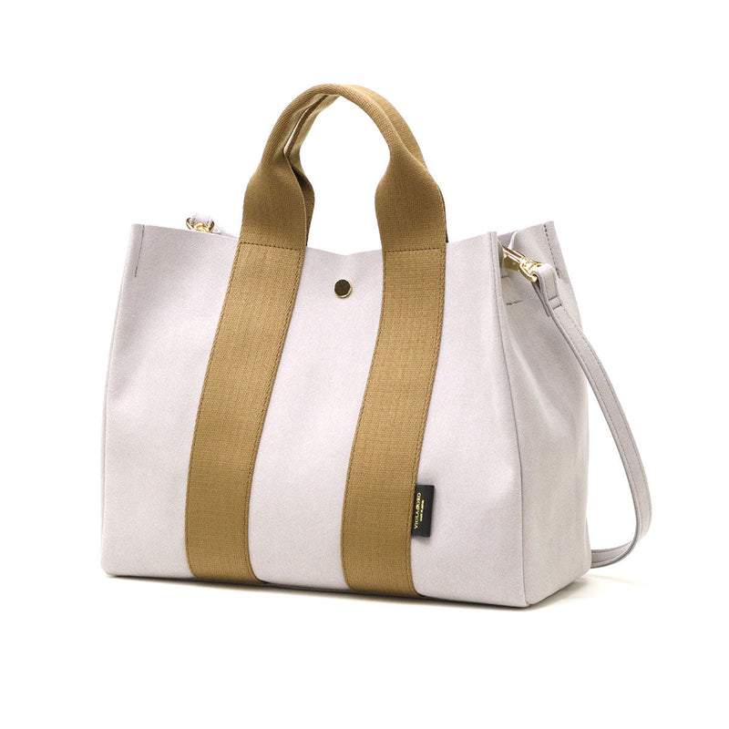 【正規品】 ヴィオラドーロ トートバッグ レディース トート VIOLAd'ORO ブランド 大人 上品 おしゃれ ショルダーバッグ ナイロン B5 2WAY 日本製 GINO マイクロファイバースエードトートバッグ MLサイズ V-2076