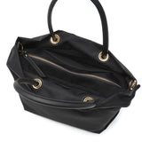 【正規品】 ヴィオラドーロ トートバッグ レディース ファスナー付き VIOLAd'ORO バッグ ビアンカ トート ブランド 撥水 軽量 ナイロン ショルダー S A5 日本製 BIANCA ノットハンドルナイロントートS サイズ V-2204