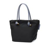 【正規品】 ヴィオラドーロ トートバッグ レディース ファスナー付き VIOLAd'ORO バッグ ビアンカ トート ブランド 撥水 軽量 ナイロン M B5 日本製 BIANCA ノットハンドルナイロントートM サイズ V-2175