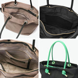 【正規品】 ヴィオラドーロ トートバッグ レディース ファスナー付き VIOLAd'ORO バッグ ビアンカ トート ブランド 撥水 軽量 ナイロン M B5 日本製 BIANCA ノットハンドルナイロントートM サイズ V-2175