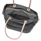 【正規品】 ヴィオラドーロ トートバッグ レディース ファスナー付き VIOLAd'ORO バッグ ビアンカ トート ブランド 撥水 軽量 ナイロン M B5 日本製 BIANCA ノットハンドルナイロントートM サイズ V-2175