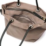 【正規品】 ヴィオラドーロ トートバッグ レディース ファスナー付き VIOLAd'ORO バッグ ビアンカ トート ブランド 撥水 軽量 ナイロン M B5 日本製 BIANCA ノットハンドルナイロントートM サイズ V-2175