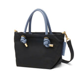 【正規品】 ヴィオラドーロ トートバッグ レディース ファスナー付き VIOLAd'ORO バッグ ビアンカ トート ブランド 撥水 軽量 ナイロン ショルダー XS 日本製 BIANCA ノットハンドルナイロントートXS サイズ V-2197