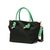 【正規品】 ヴィオラドーロ トートバッグ レディース ファスナー付き VIOLAd'ORO バッグ ビアンカ トート ブランド 撥水 軽量 ナイロン ショルダー XS 日本製 BIANCA ノットハンドルナイロントートXS サイズ V-2197