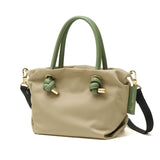 【正規品】 ヴィオラドーロ トートバッグ レディース ファスナー付き VIOLAd'ORO バッグ ビアンカ トート ブランド 撥水 軽量 ナイロン ショルダー XS 日本製 BIANCA ノットハンドルナイロントートXS サイズ V-2197