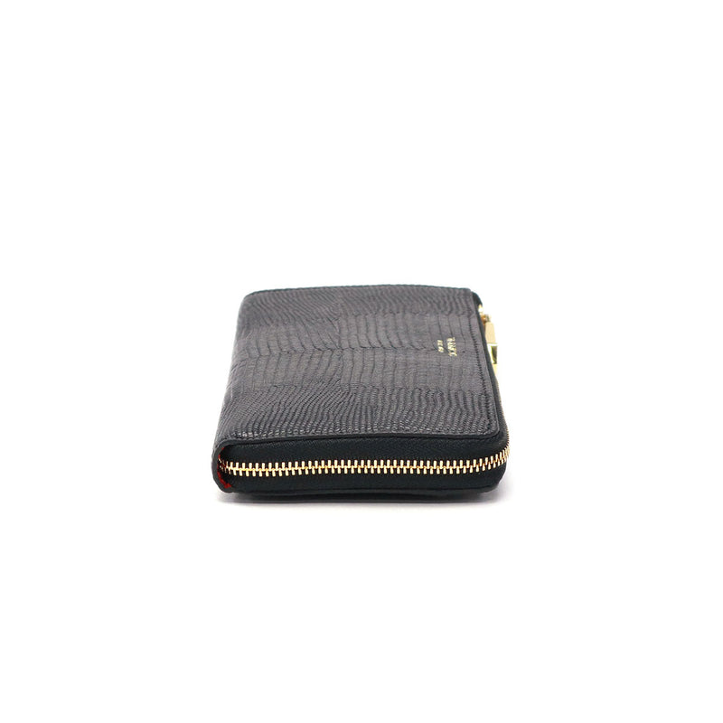 [正版产品]紫罗兰（Piolad'oro）女性的长钱包，薄，薄，紫罗兰果皮皮革，牛皮，品牌，苗条，女性，女性，钱包，拉链，拉链，L形，成人，优雅，在日本，蜥蜴浮雕，Porta，Lizard，Lizard Promossed，Lizard Pressed，L-Shape Pallet，V-503999，V-50339