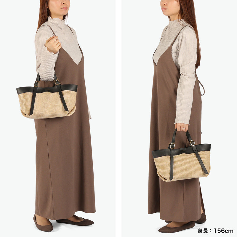【正規品】 ヴィオラドーロ トートバッグ レディース VIOLAd'ORO トート かごバッグ 軽量 ブランド 女性 おしゃれ 本革 レザー かわいい 横型 ナチュラル 上品 SANDRO イタリアンラフィアシート V-8910