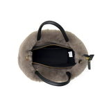 【正規品】 ヴィオラドーロ トートバッグ レディース ふわふわ バッグ VIOLAd'ORO ブランド 大人 女性 おしゃれ 2WAY ショルダー ハンドル 軽量 小さめ A5 ELMO レッキスラビット調エコファー 2WAYトート V-8763