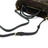 【正規品】 ヴィオラドーロ トートバッグ レディース ふわふわ バッグ VIOLAd'ORO ブランド 大人 女性 おしゃれ 2WAY ショルダー ハンドル 軽量 小さめ A5 ELMO レッキスラビット調エコファー 2WAYトート V-8763