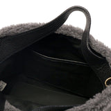 【正規品】 ヴィオラドーロ トートバッグ レディース ふわふわ もこもこ バッグ VIOLAd'ORO ブランド 大人 女性 おしゃれ 2WAY ショルダー ハンドル 軽量 軽い 小さめ B5 ELMO エコムートン 2WAYトート V-8773