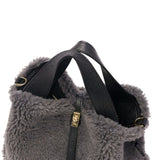 【正規品】 ヴィオラドーロ トートバッグ レディース ふわふわ もこもこ バッグ VIOLAd'ORO ブランド 大人 女性 おしゃれ 2WAY ショルダー ハンドル 軽量 軽い 小さめ B5 ELMO エコムートン 2WAYトート V-8773