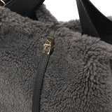 【正規品】 ヴィオラドーロ トートバッグ レディース ふわふわ もこもこ バッグ VIOLAd'ORO ブランド 大人 女性 おしゃれ 2WAY ショルダー ハンドル 軽量 軽い 小さめ B5 ELMO エコムートン 2WAYトート V-8773