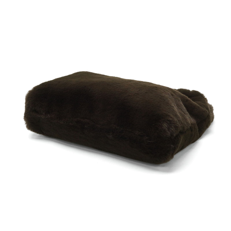 【正規品】 ヴィオラドーロ トートバッグ レディース ふわふわ バッグ 大きめ VIOLAd'ORO ブランド 大人 女性 おしゃれ トート ハンドル 大容量 A4 ELMO レッキスラビット調エコファー チェーントート V-8924